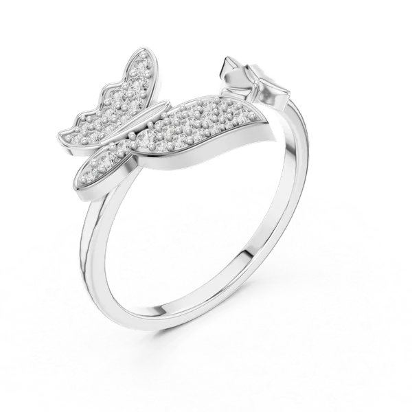 Silver_Rhodium_Plated_Sterling_Silver_Butterfly_Design_Ring_For_Women