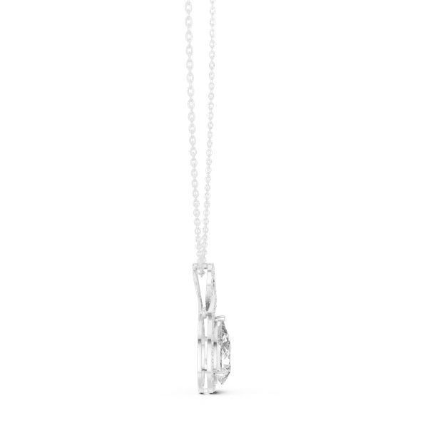 Silver_Sterling_Silver_Pear_Cut_Solitaire_Pendant_Necklace_For_Women