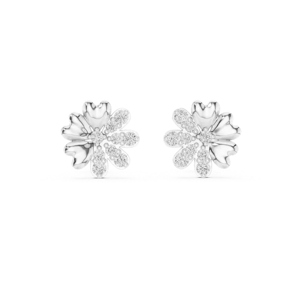 Silver_Rhodium_Plated_Sterling_Silver_Floral_Crystal_Stud_Earrings_For_Women