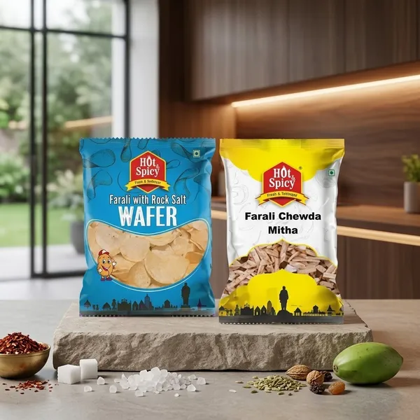 Farali_Rock_Salt_Potato_Wafer_Chips_And_Farali_Chewda_Mitha_-_Fasting_Snack_With_Raisins_Combo_Pack_Of_4