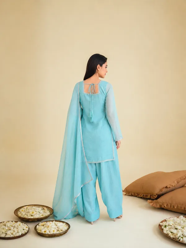 Aqua_Blue_Zardozi_Lace_Salwar_Suit_Set