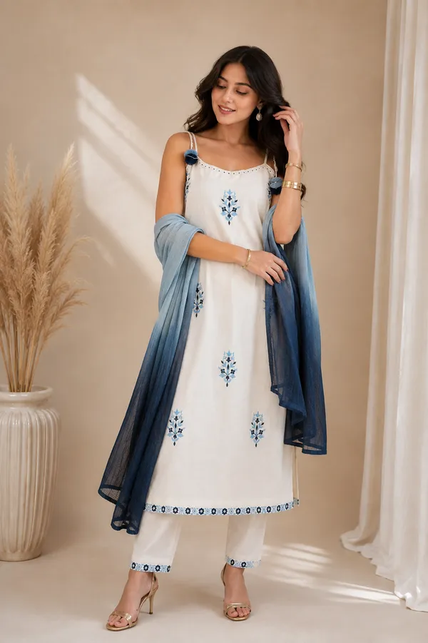 Azure_Bloom_Embroidered_Kurta_Set