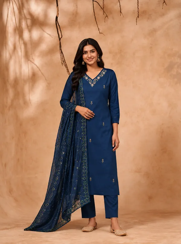Royal_Blue_Embroidered_3-Piece_Salwar_Suit_Set_with_Designer_Dupatta