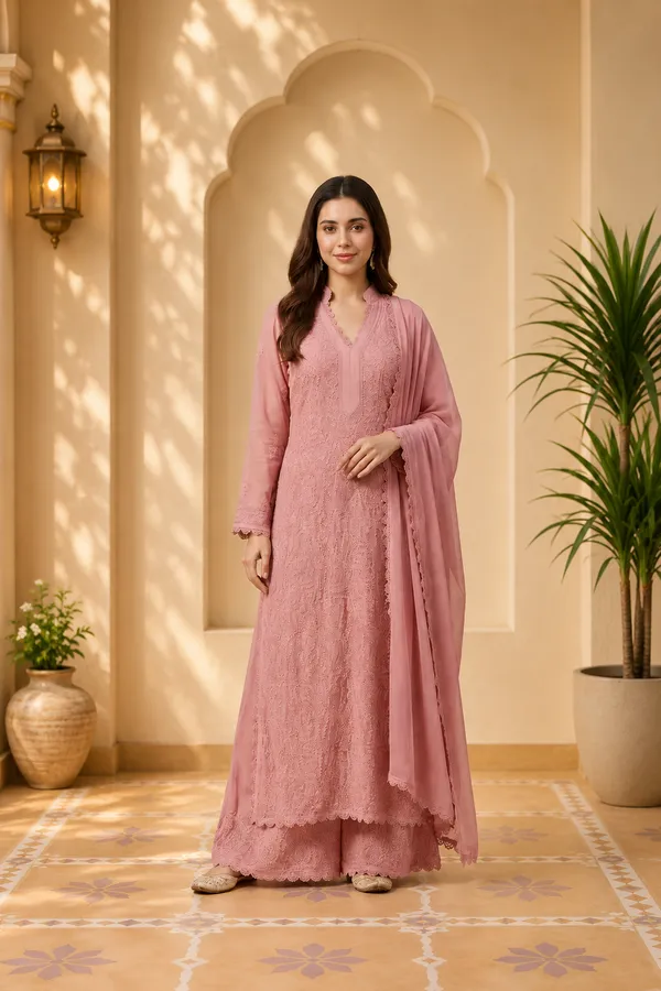 Baby_Pink_Georgette_Embroidered_Anarkali_Suit_Set_For_Women