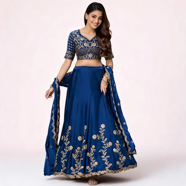 Blue_Rangoli_Silk_A-Line_Lehenga_Choli_For_Women