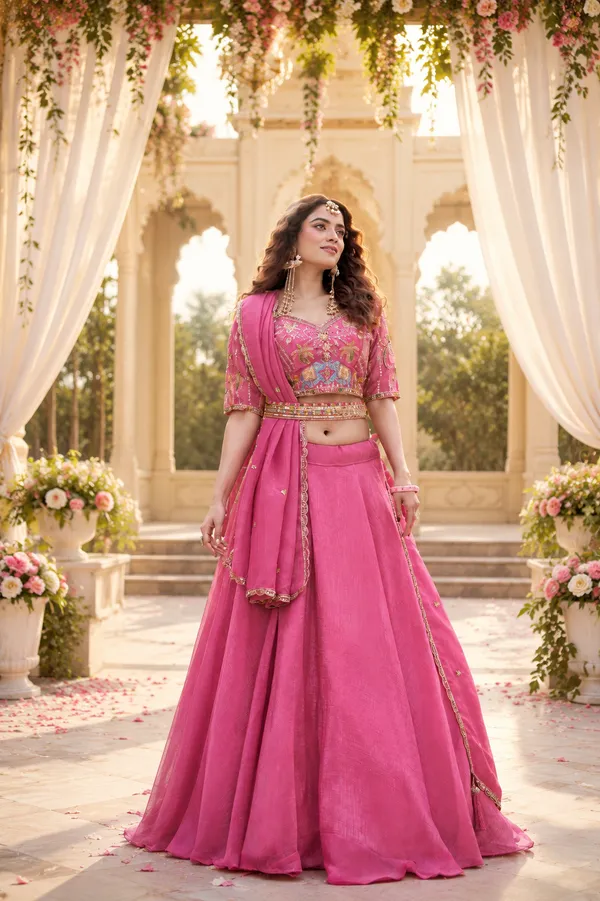 Pink_Beige_Pure_Crunchy_Embroidered_Lehenga_Choli_For_Women