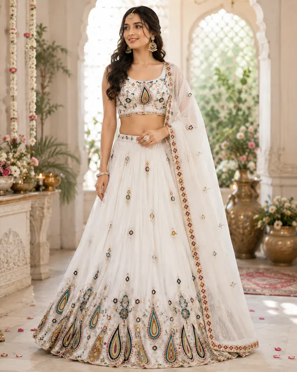 Pink_Pure_Vichitra_Embroidered_Lehenga_Choli_For_Women