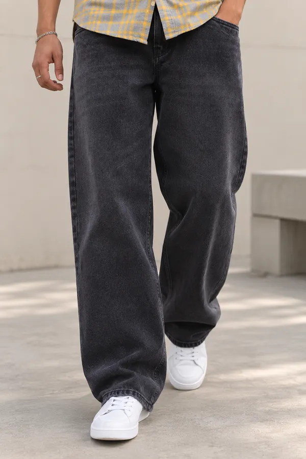 Charcoal_Grey_Cotton_Relaxed_Fit_Jeans_For_Men