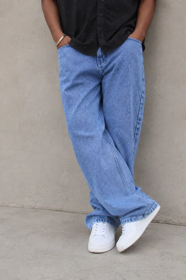 Light_Blue_Cotton_Straight_Fit_Jeans_For_Men