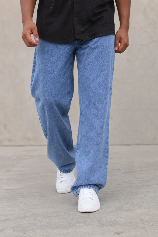 Light_Blue_Cotton_Straight_Fit_Jeans_For_Men