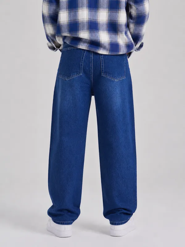 Blue_Cotton_Relaxed_Loose_Fit_Jeans_For_Men