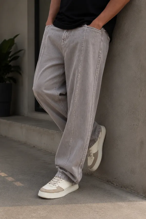 Steel_Grey_Cotton_Baggy_Straight_Fit_Jeans_For_Men