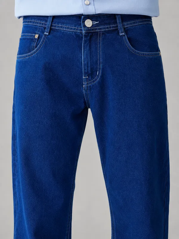 Blue_Cotton_Relaxed_Straight_Fit_Jeans_For_Men