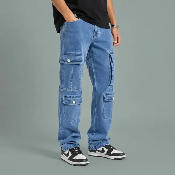 Glacier_Wash_Cotton_Loose_Fit_Cargo_Jeans_For_Men