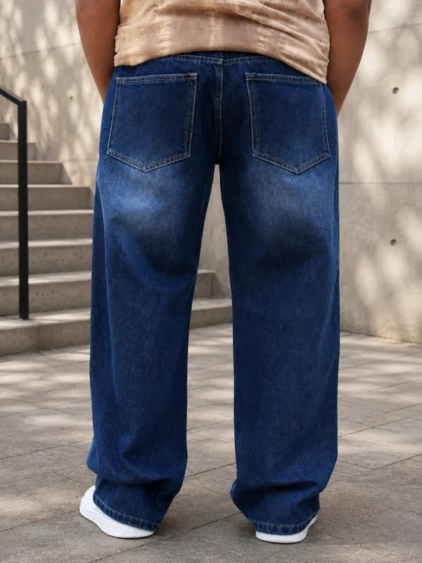 Blue_Cotton_Straight_Fit_Jeans_For_Men