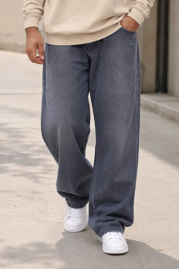 Deep_Indigo_Cotton_Baggy_Fit_Jeans_For_Men