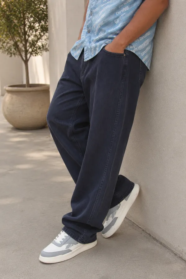 Navy_Blue_Cotton_Baggy_Straight_Fit_Jeans_For_Men