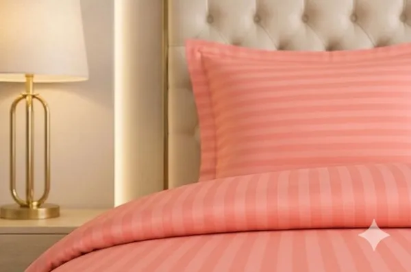 Peach_Cotton_Bedsheet_For_Bedding