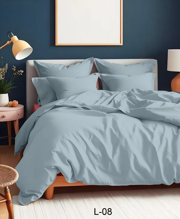 Light_Blue_330Tc_100%_Pure_Cotton_Satin_+_300Gsm_Filling_With_Non-Woven_King_Size_Heavy_Comforter_For_Bedding