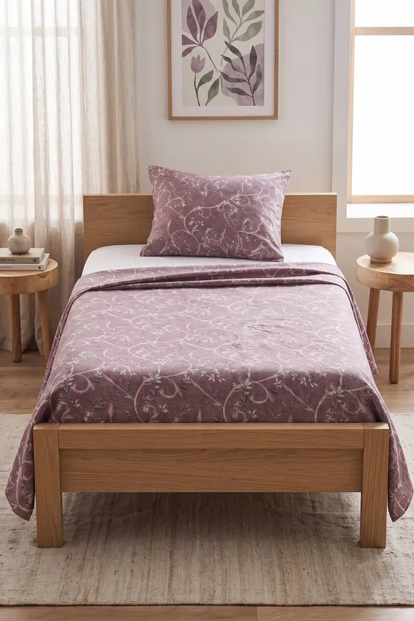Multicolor_100%_Pure_Cotton_-_180Tc_Single_Bed_1+1_Set_For_Bedding