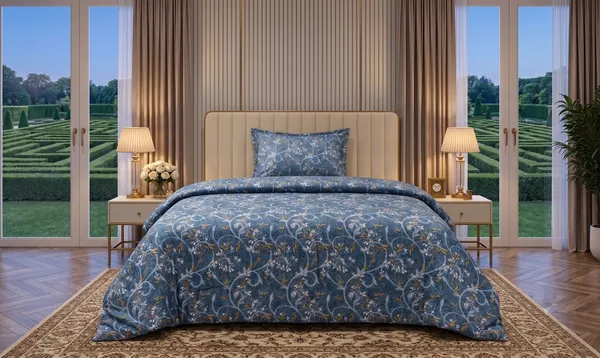 Blue_100%_Pure_Cotton_-_180Tc_Single_Bed_1+1_Set_For_Bedding