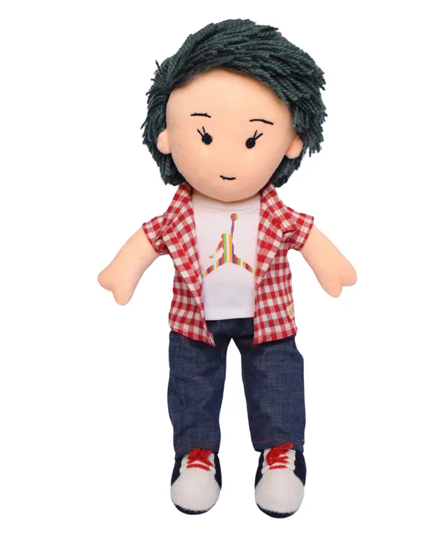 Soft_Plush_Boy_Doll_For_Kids_-_Red_Checkered_Shirt_And_Dark_Hair_|_Soft_&_Huggable_Toy_for_Kids_45_Cm_Tall