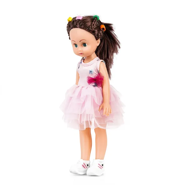 Real_Look_Fashion_Doll_–_Pink_Floral_Party_Dress_for_Kids_|_Fashion_Doll_for_Girls_33_cm_Tall