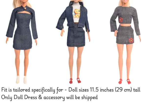 Handmade_Doll_Dresses_for_28–31_CM_Dolls_–_Set_of_3_Doll_Clothes_&_Outfits_|_Doll_Not_Included