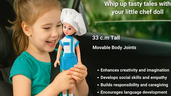 Real_Look_Fashion_Doll_-_Chef_Costume_Fashion_Doll_-_White_Hat_33_cm_Tall