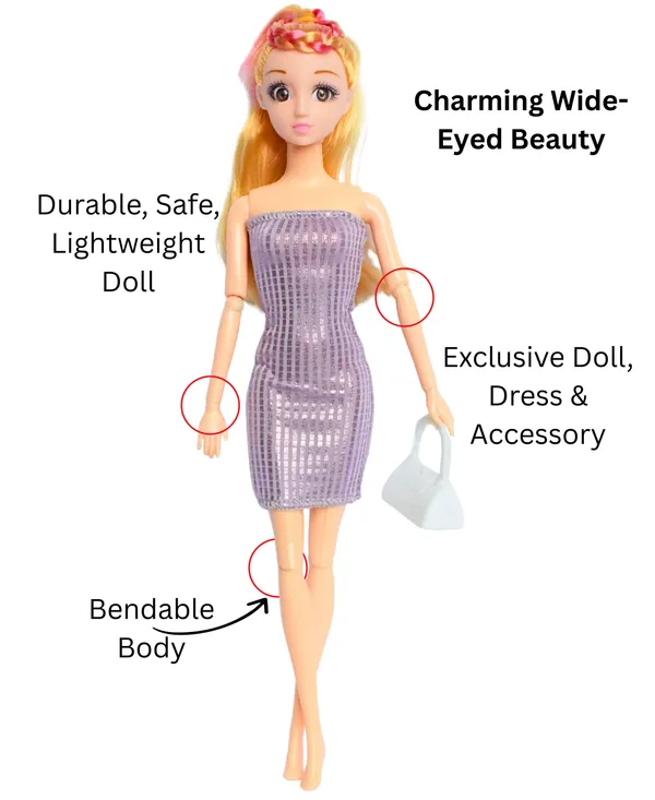 28_CM_Fashion_Doll_For_Kids_-_Dress-Up_Doll_for_Girls_with_Long_Hair