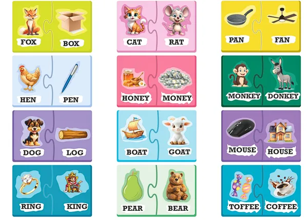 Educational_Rhyming_Words_Puzzle_for_Kids_|_Phonics_&_Word_Matching_Learning_Game_|_Preschool_&_Kindergarten_Educational_Toy_|_Vocabulary_Building_Puzzle_|_Kids_3_Years+_(Set_of_21_Puzzles)