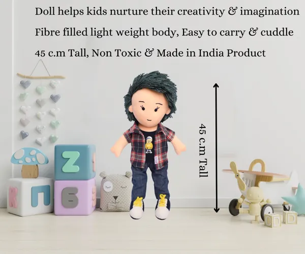 Soft_Doll_For_Kids_-_Plush_Doll_With_Checkered_Shirt_-_Soft_Toy_for_Kids_45Cm_Tall