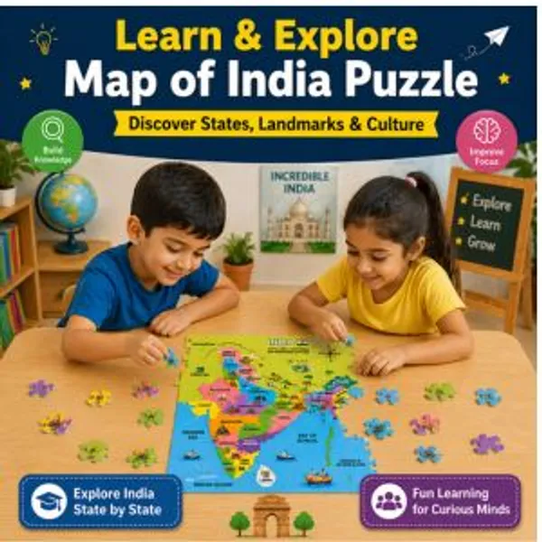 Jigsaw_Puzzle_104_Pieces_-_Map_Of_India_Educational_Puzzle_for_Kids_Ages_3+_