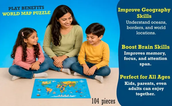 Jigsaw_Puzzle_-_World_Map_Puzzle_104_Pieces_-_Educational_Puzzle_for_Kids_Ages_3+