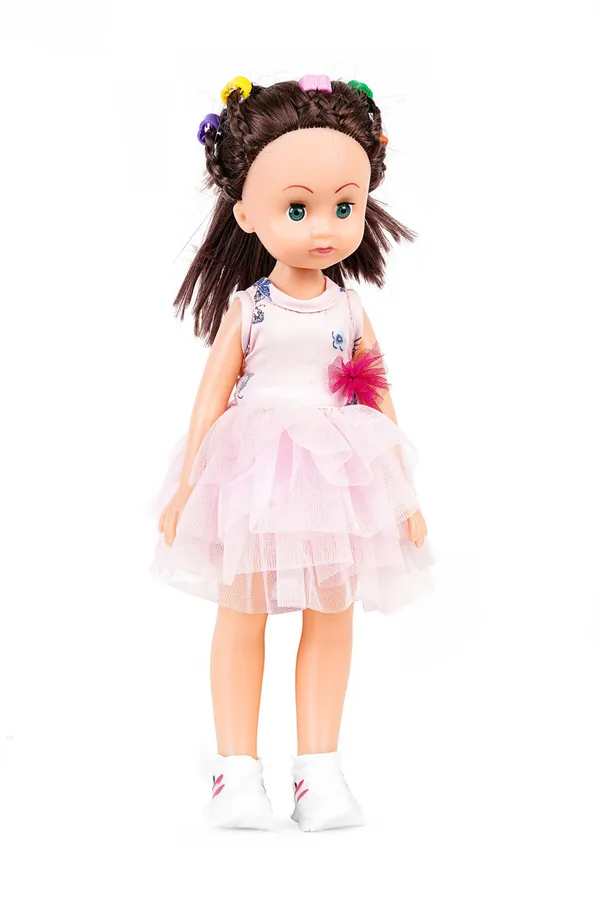 Real_Look_Fashion_Doll_–_Pink_Floral_Party_Dress_for_Kids_|_Fashion_Doll_for_Girls_33_cm_Tall