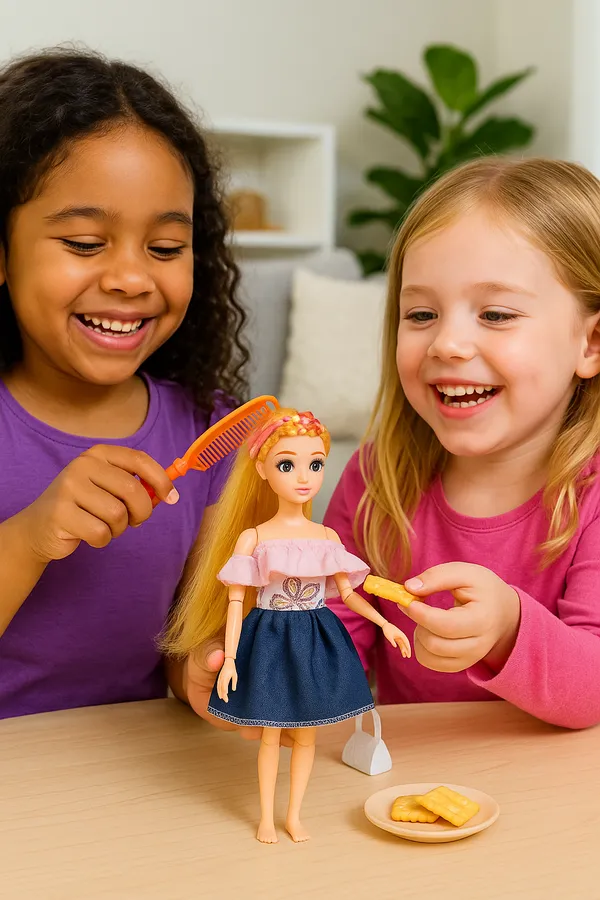 28_CM_Girl_Fashion_Doll_–_Beautiful_Hair,_Fashionable_Dress_|_Dress-Up_Doll_for_Girls