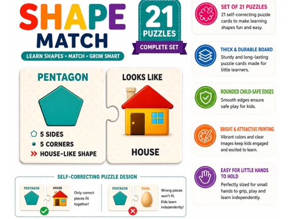 Shape_Match_Puzzle_|_Made_of_Sturdy_Board_|_Learn_Shapes_While_Playing_|_Educational_Toy_Game_for_Kids_|_Fun_Learning_Toy_for_Girls_&_Boys_(21_Pieces_Puzzle)