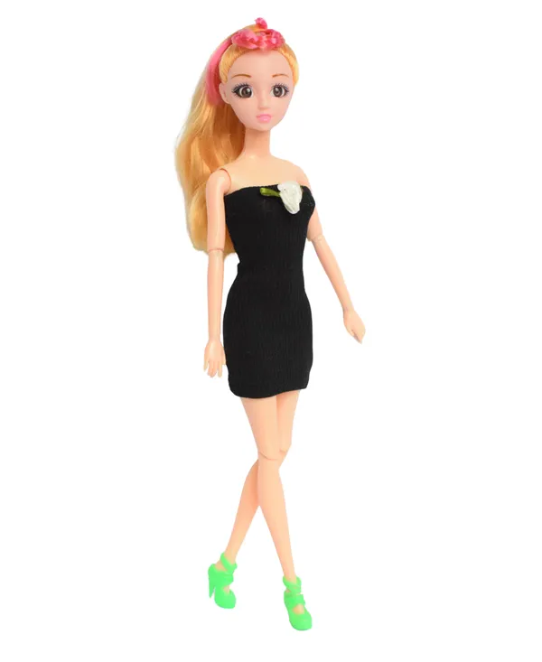 28_CM_Fashion_Doll_Toy_–_Beautiful_Hair_&_Premium_Dress_for_Kids_-_Moveable_Joints