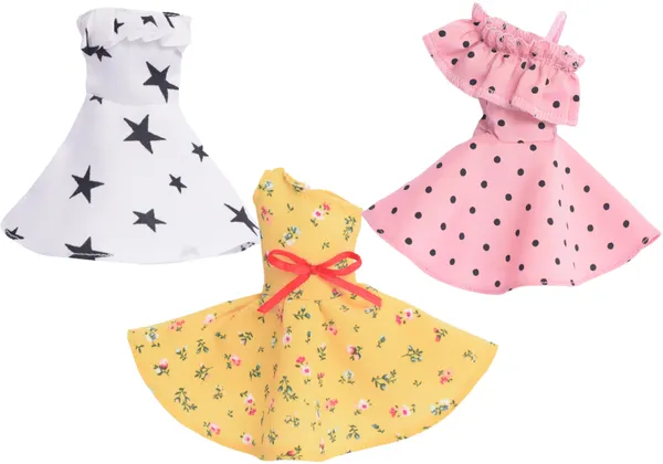 Doll_Dresses_for_28–31_CM_Dolls_–_Set_of_3_Doll_Clothes_&_Outfits_|_Doll_Not_Included