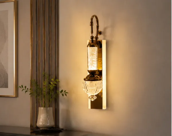Crystal_Ball_with_Metal_Vintage_Bronze_Cylindrical_Wall_Light