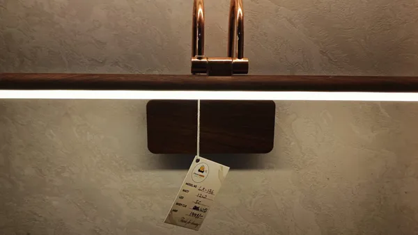 Metal_Modern_Brown_Rose_Gold_LED_Wall_Light