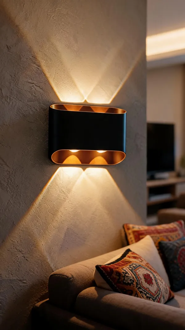 Aluminum_Modern_Black_Gold_Oval_Sconce_LED_Wall_Light