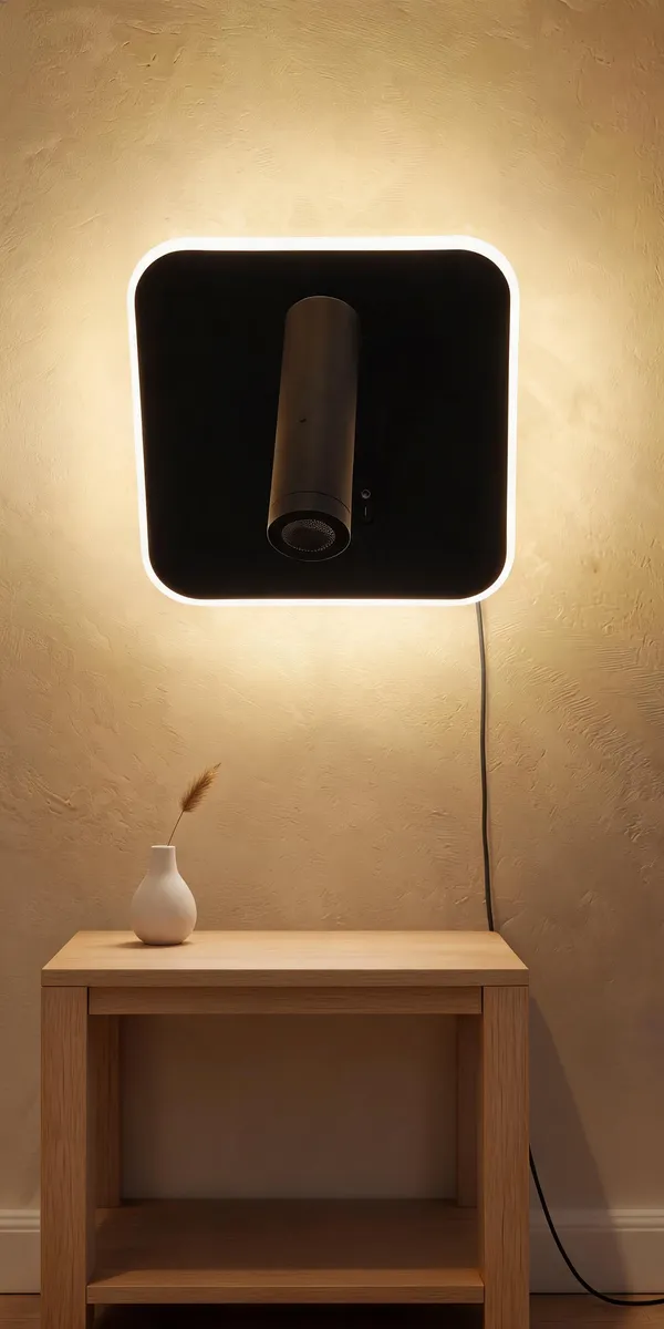 Aluminum_Modern_Black_Square_Backlit_LED_Wall_Light