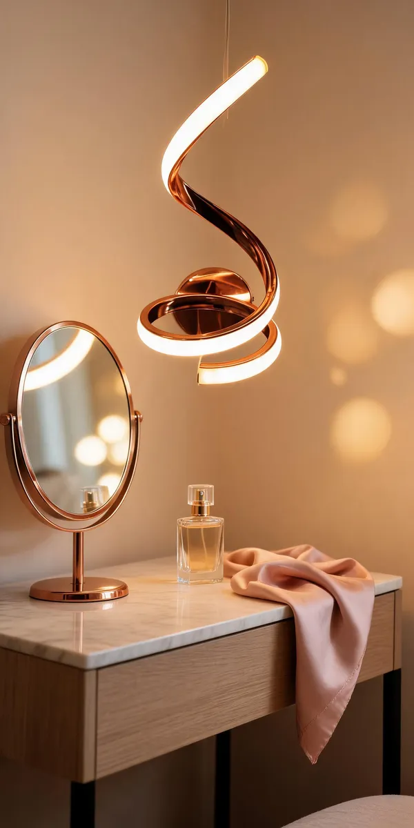 Metal_Modern_Rose_Gold_Spiral_LED_Pendant_Light