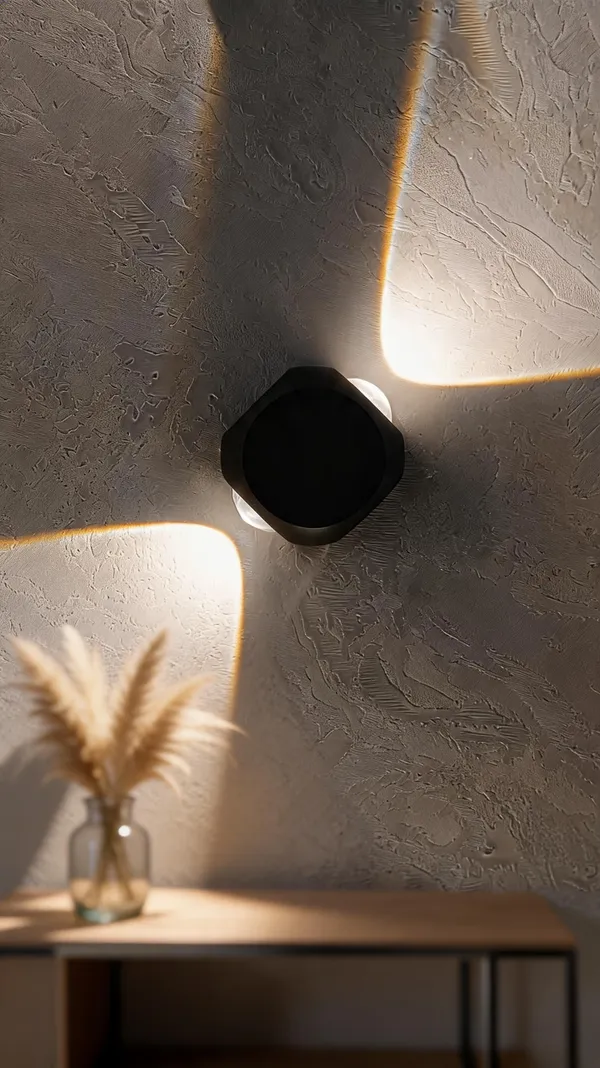Aluminum_Modern_Black_Square_Minimalist_LED_Wall_Sconce