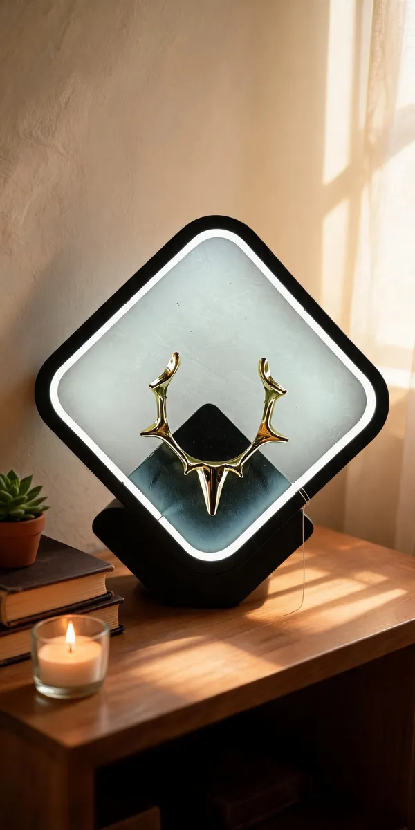 Brass_Modern_Gold_Antler_Shape_Decorative_LED_Showpiece