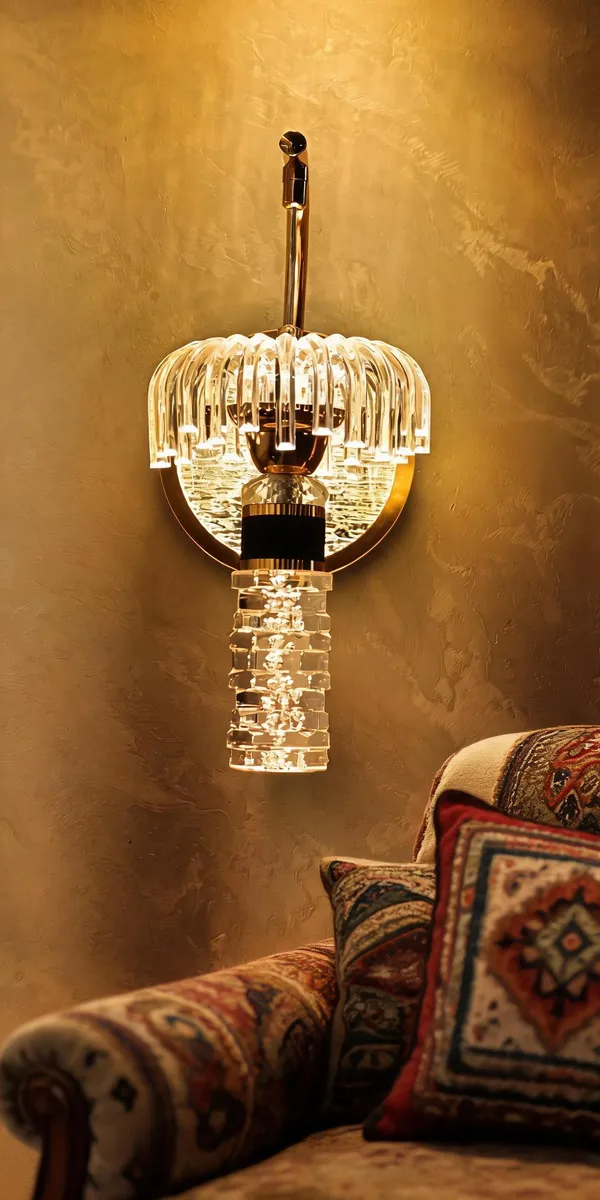 Metal_Glass_Decorative_Tiered_Crystal_Gold_Wall_Sconce_Light