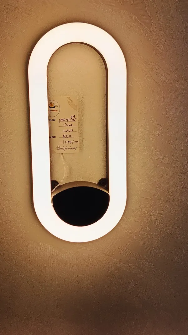 Glass_Modern_Oval_Arch_White_LED_Wall_Light