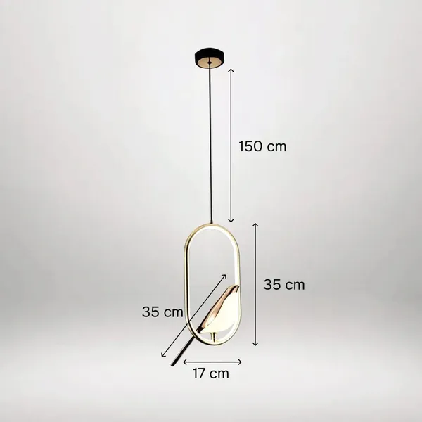 Hanging_Lights_Bird_Gold_Colour_LED_HANGING_LIGHT_