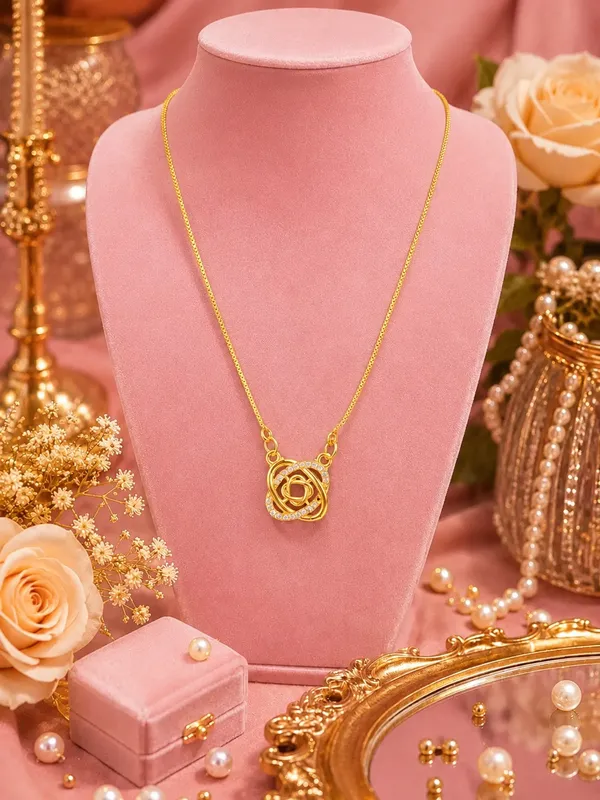 Gold_Brass_Premium_And_Elegant_Necklace_For_Women